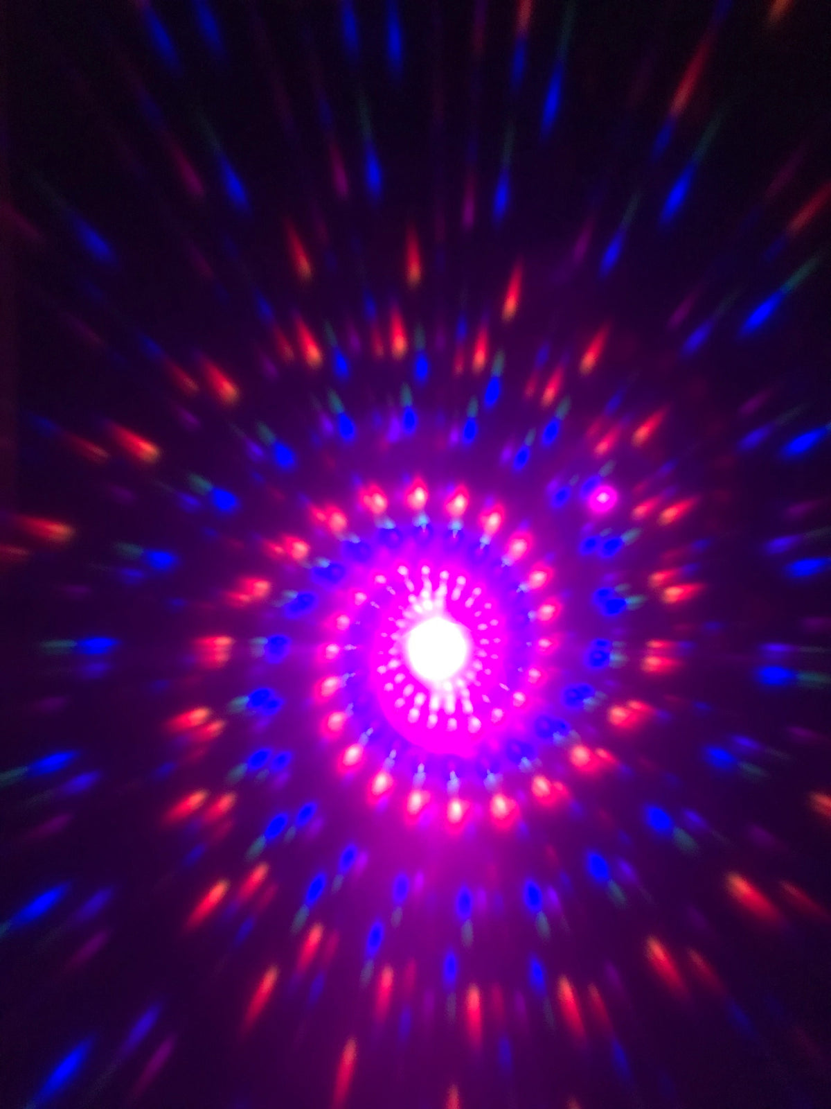  Steampunk Goggles with magnifying loupes UV glow neon pink spiral diffraction lenses 