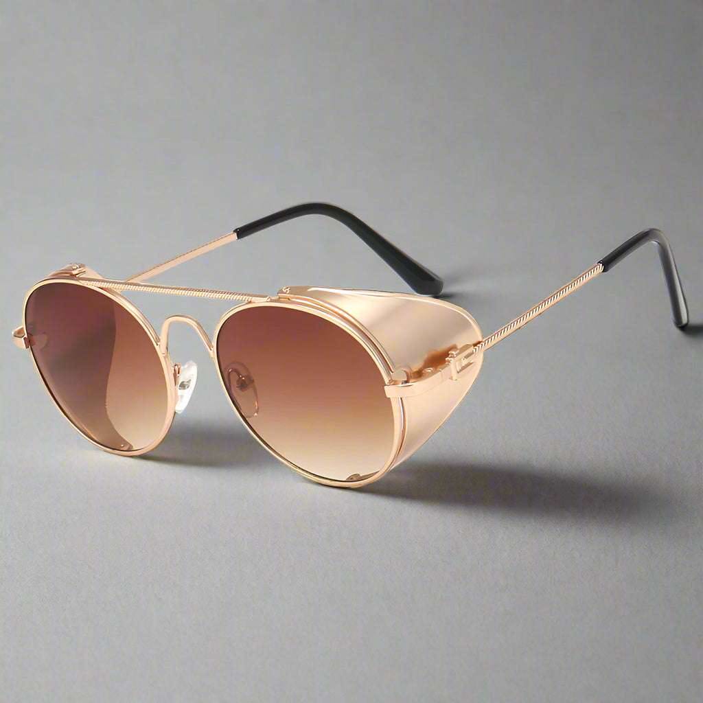  Steampunk Goggles Sunglasses - Retro Futuristic 