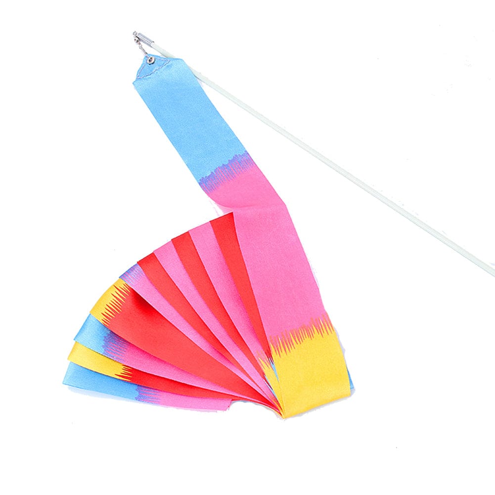  Zeekio Chinese Dance Ribbon - 4 Meter Ribbon - 16" Handle 