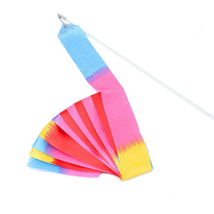 Zeekio Chinese Dance Ribbon - 4 Meter Ribbon - 16" Handle