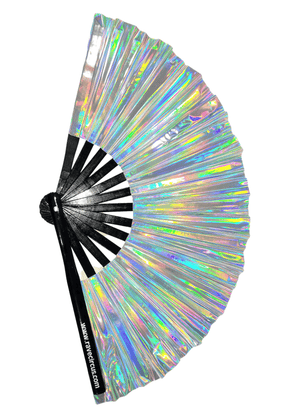 Clack Fan - Holographic Silver