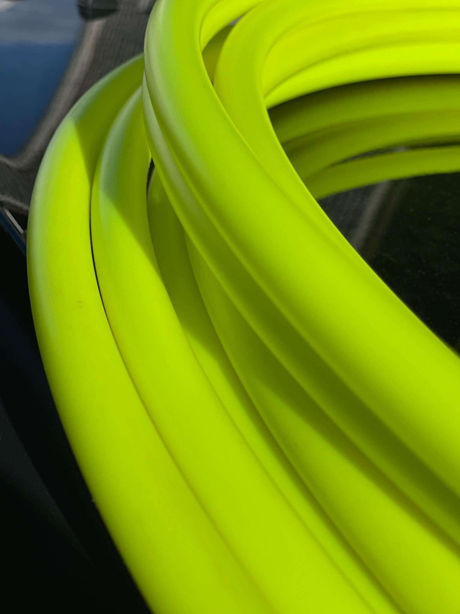 UV Yellow (5/8 & 11/16) Polypro Hoop