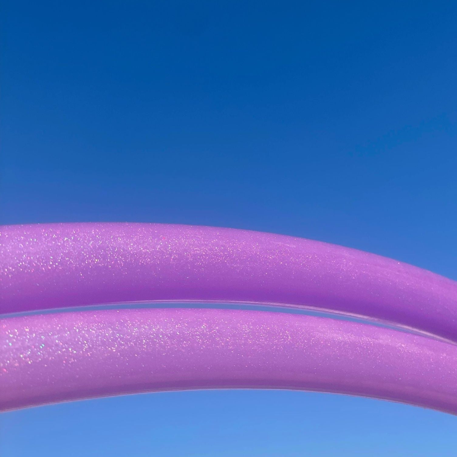 Purple Stardust (5/8ths) Polypro Hula Hoop