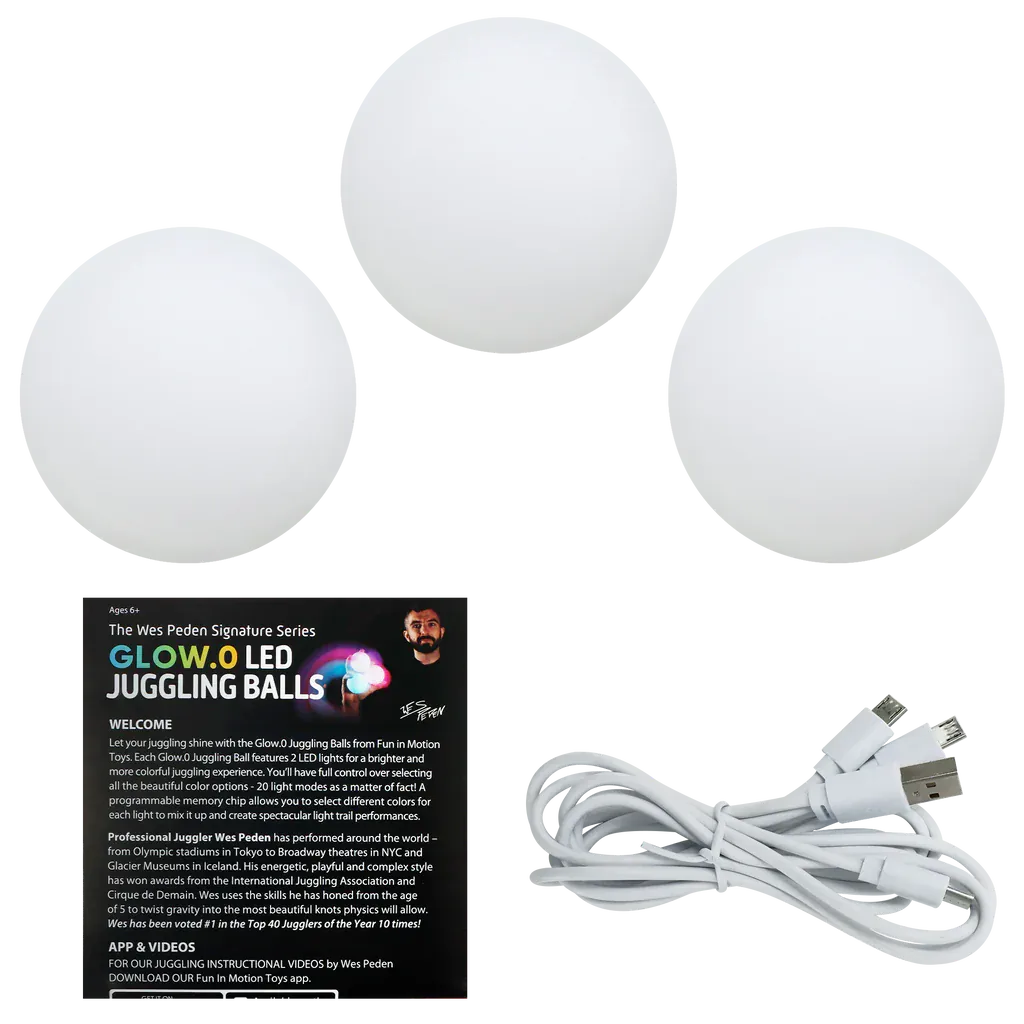  Wes Peden LED Juggling Balls 