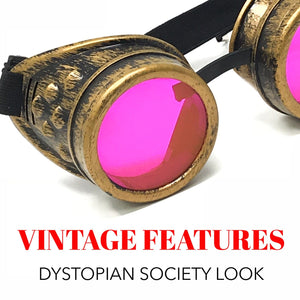 Dystopian trippy goggles