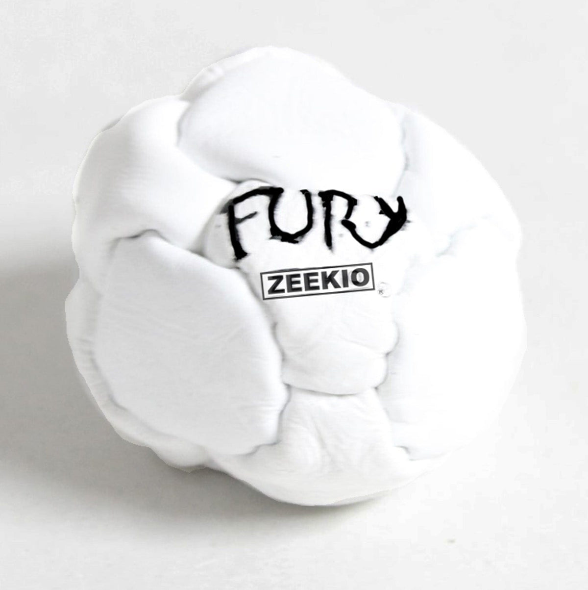  The Fury Footbag - Genuine Leather - 14 Panel Hand Stitched - Sand filled Hacky Sack 