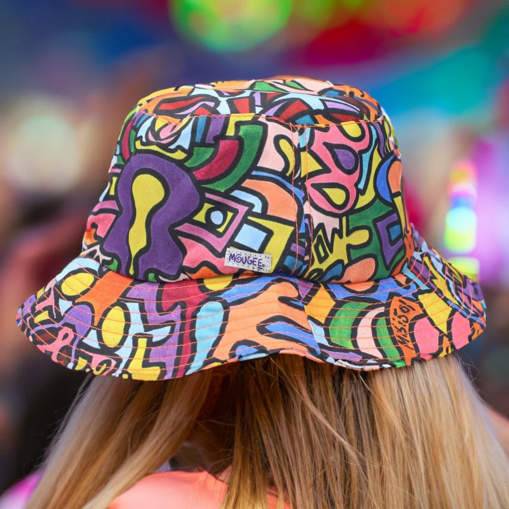  Mougee Bucket Hat - Printed Hat in our most Popular Mougee Designs 