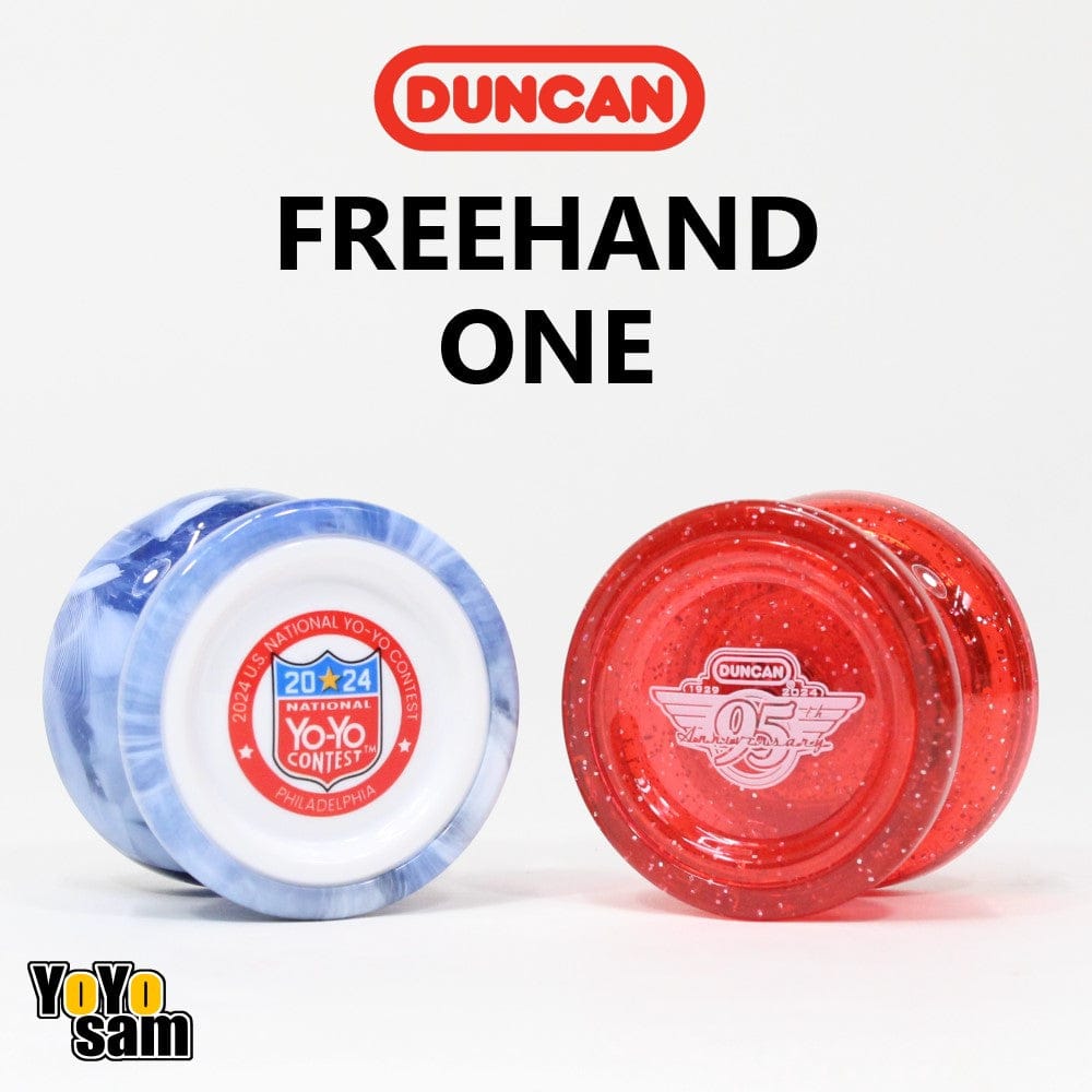  Duncan Freehand ONE Yo-Yo - Iconic Butterfly Shape - Polycarbonate YoYo 