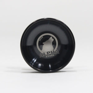 Zeekio Alpha Steel Yo-Yo - Organic Shaped Stainless Steel - Undersized YoYo with D Sized Bearing