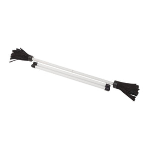 Z-Stix Professional Juggling Flower Sticks/Devil Sticks and 2 Hand Sticks, High Quality, Beginner Friendly - Solid Series