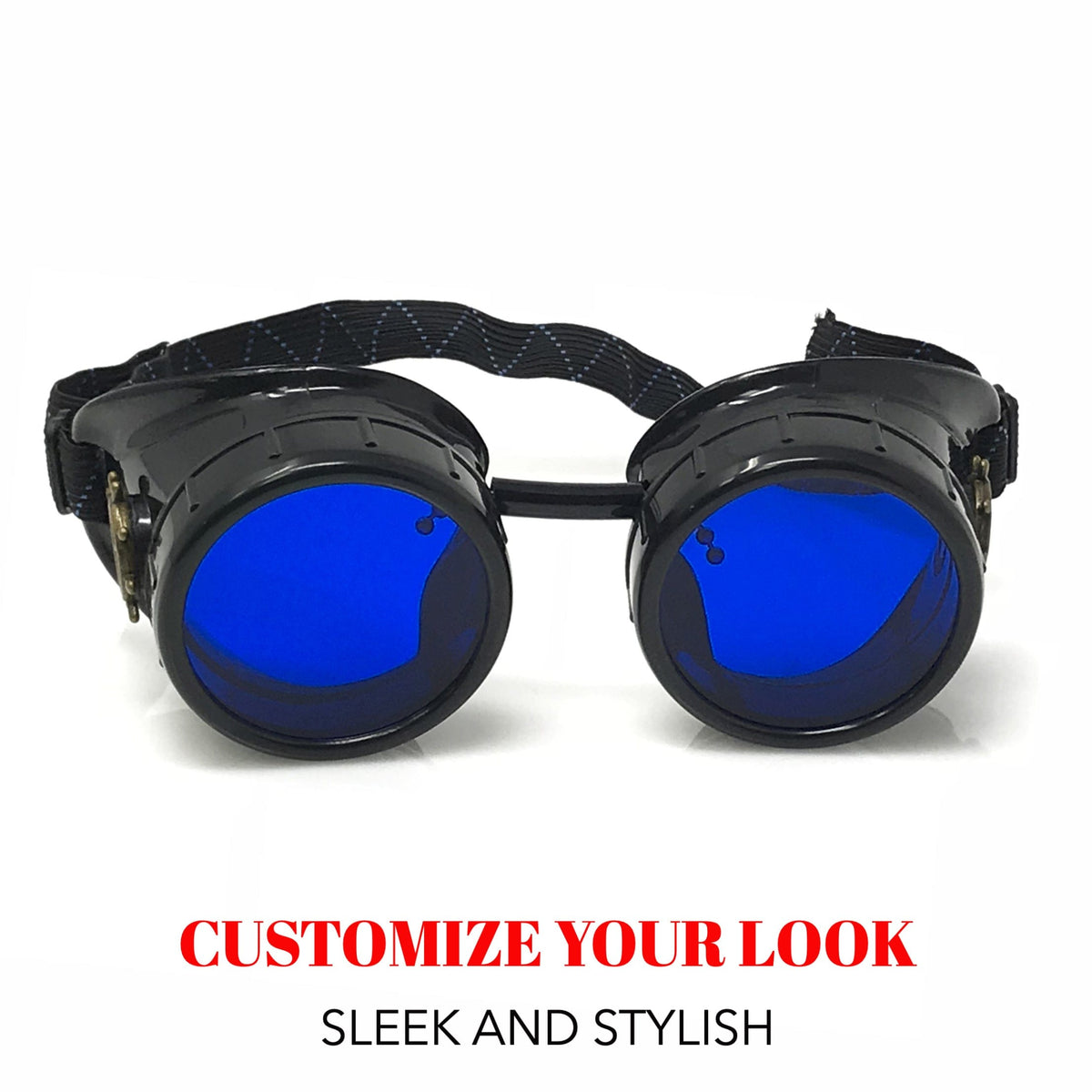  Steampunk Mad scientist goggles 