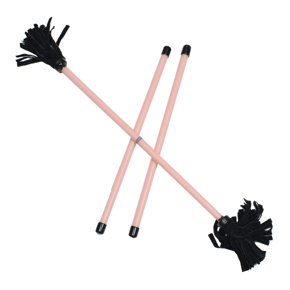  Z-Stix Professional Juggling Flower Sticks/Devil Sticks and 2 Hand Sticks, High Quality, Beginner Friendly - Solid Series 