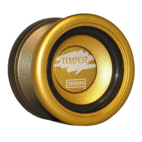  Zeekio Tempest Yo-Yo - Performance Aluminum Yo-Yo Gold and Bronze 