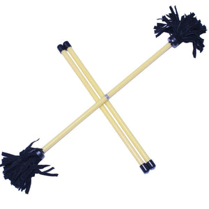 Z-Stix Professional Juggling Flower Sticks/Devil Sticks and 2 Hand Sticks, High Quality, Beginner Friendly - Solid Series