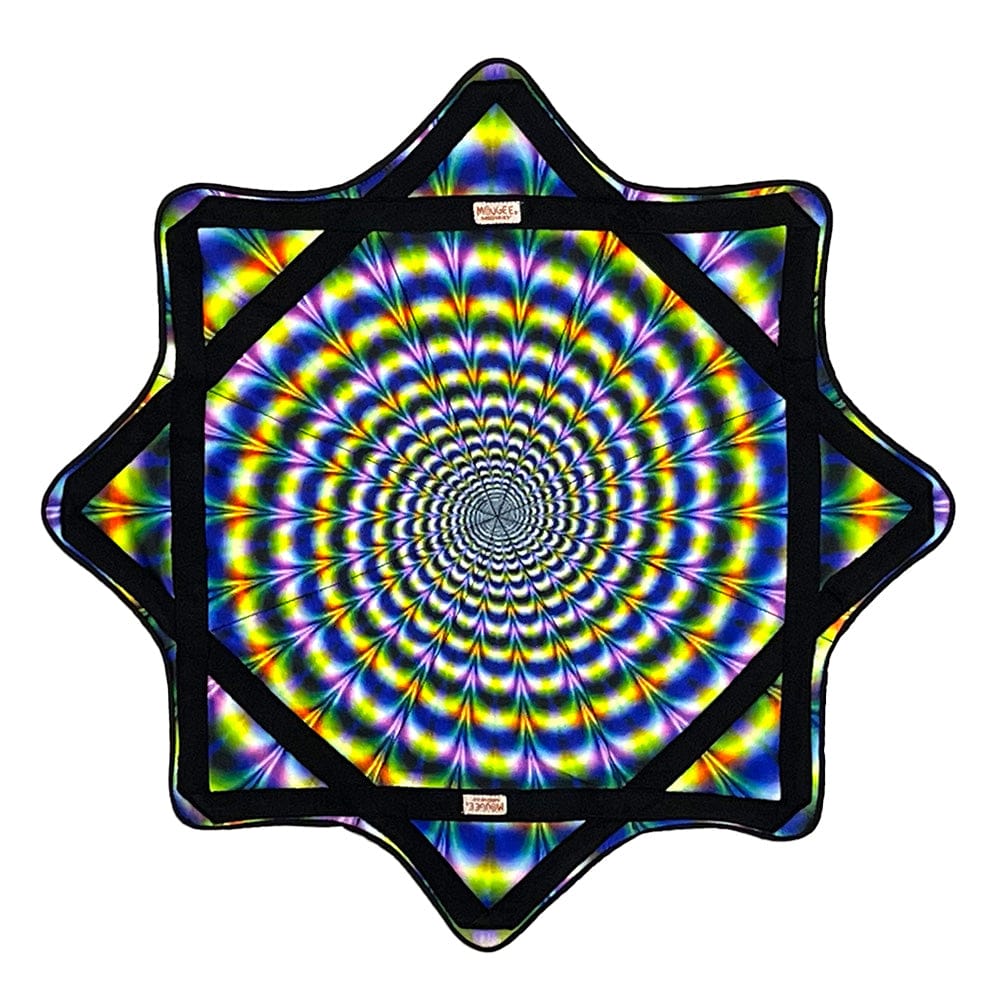  Smiling cannabis leaf art 