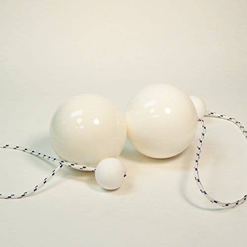  Play Pair of Contact GIGA Poi with 100mm Stage Ball 