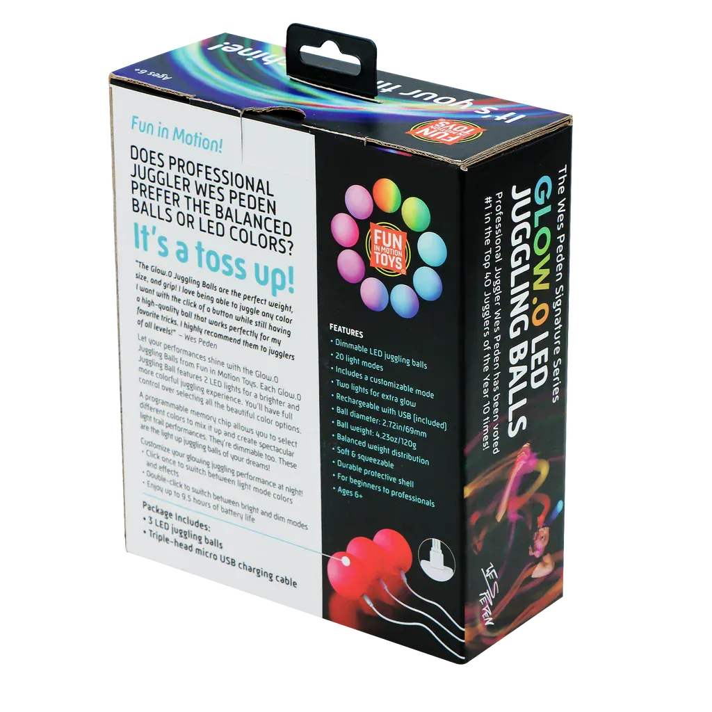  Wes Peden LED Juggling Balls 