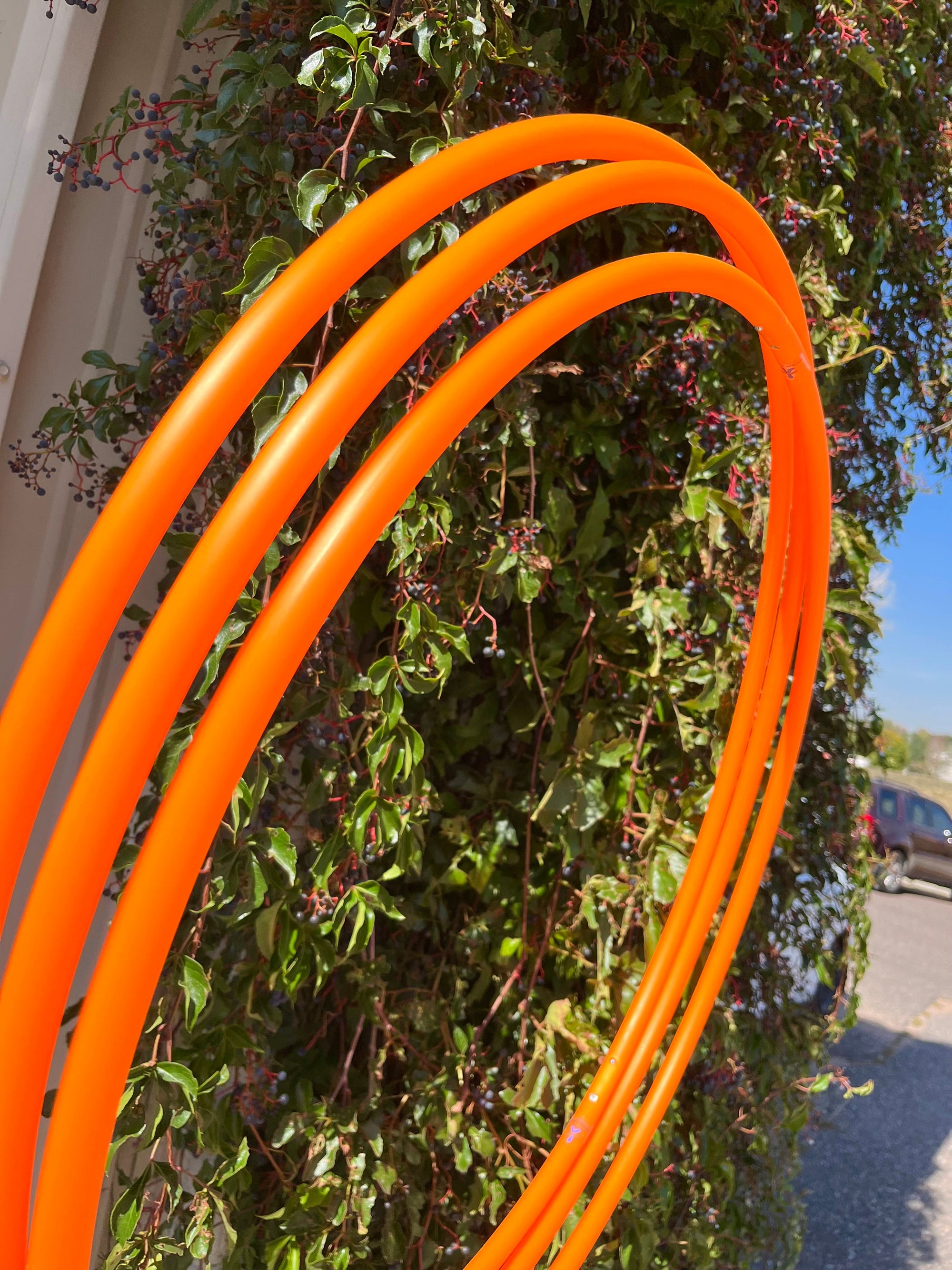 UV Pumpkin (5/8) Polypro Hula Hoop