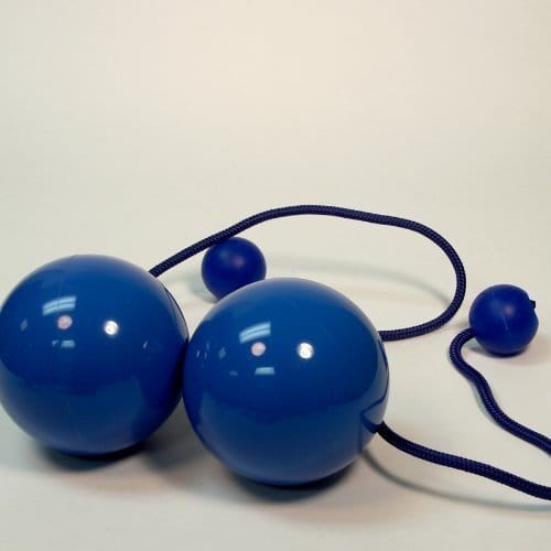  Play Pair of Contact GIGA Poi with 100mm Stage Ball 