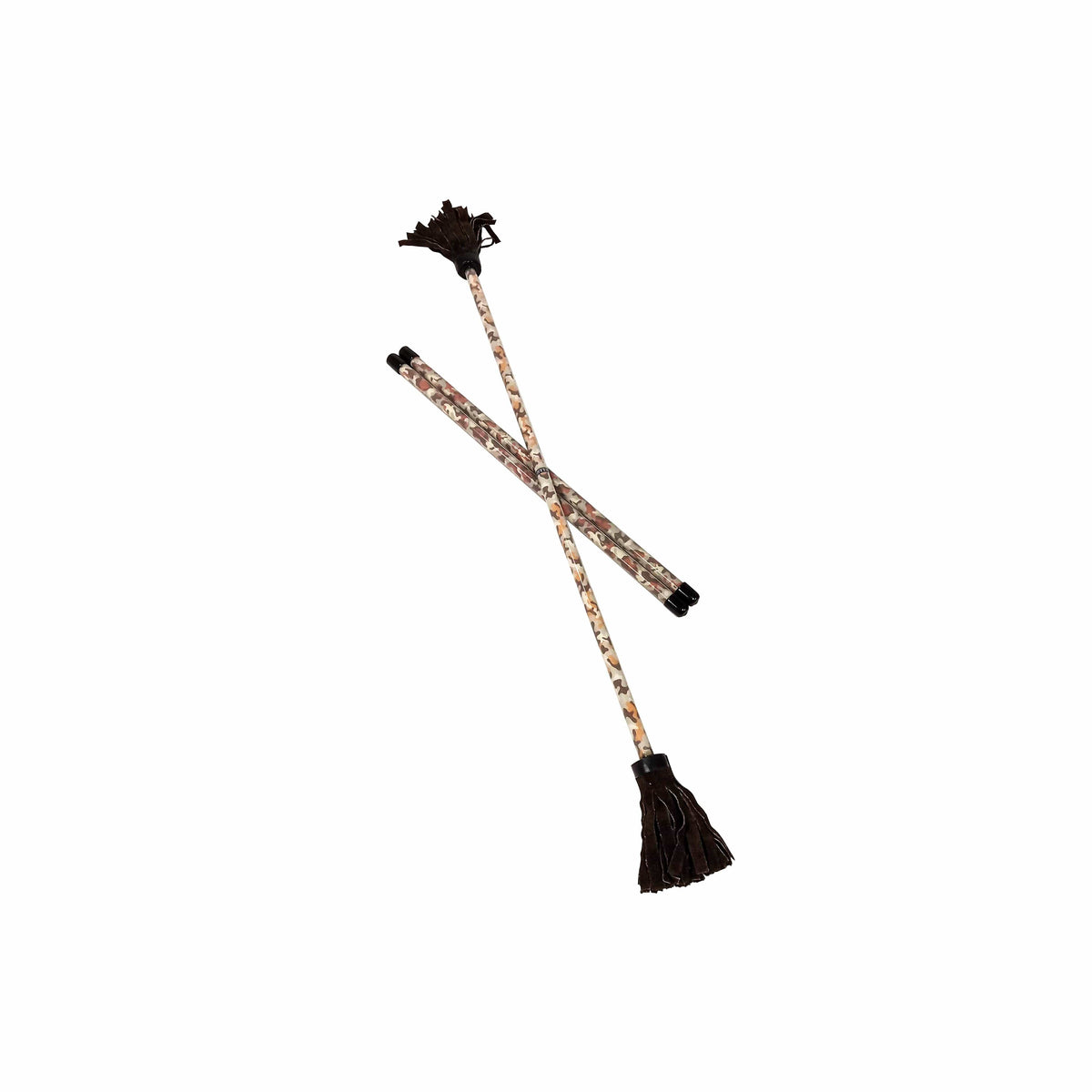 Z-Stix Professional Juggling Flower Sticks-Devil Sticks and 2 Hand Sticks, High Quality, Beginner Friendly - Camouflage Series 