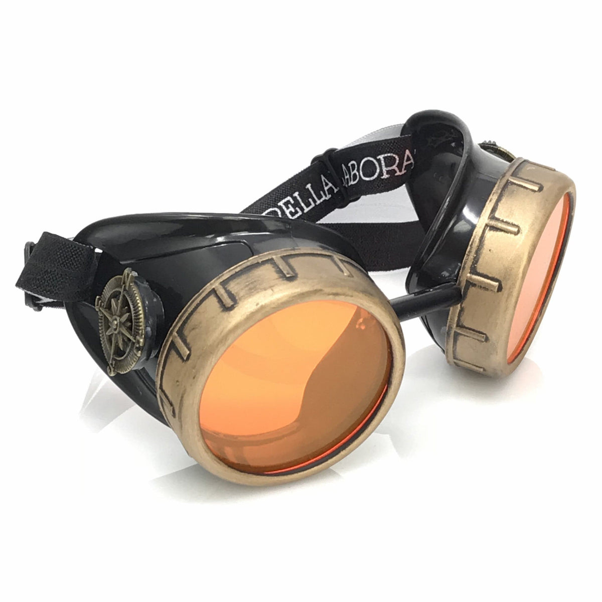  Steampunk Aviator Goggles music festival diffraction lenses 