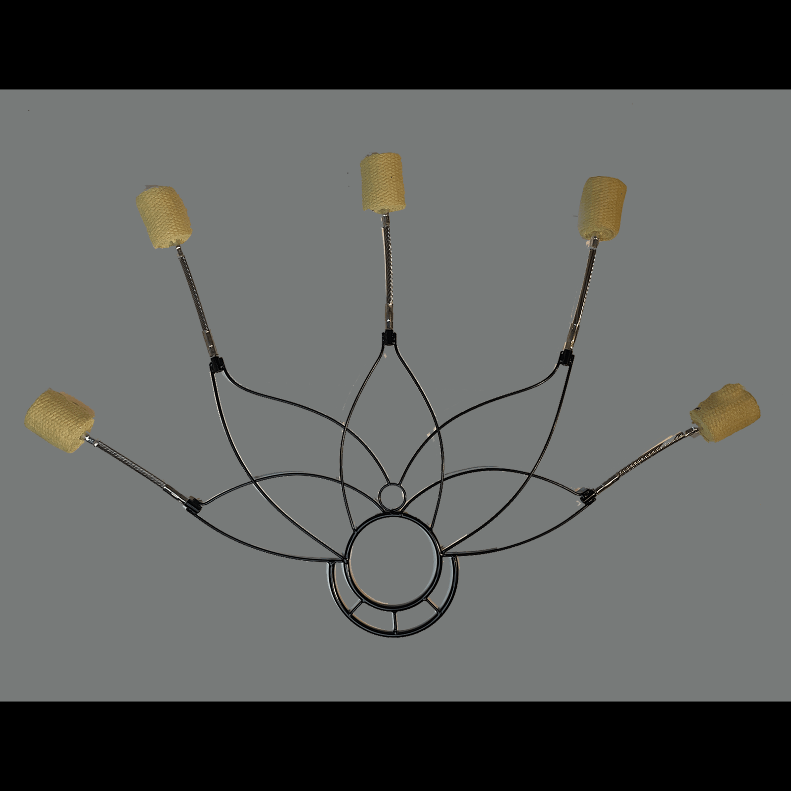  LED fan with colorful lights 