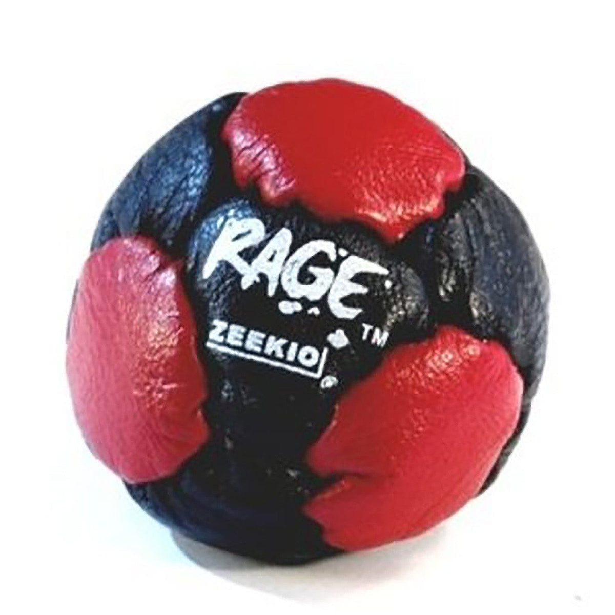  Zeekio -The Rage- 14 Panel Genuine Leather Footbag - Hacky Sack 