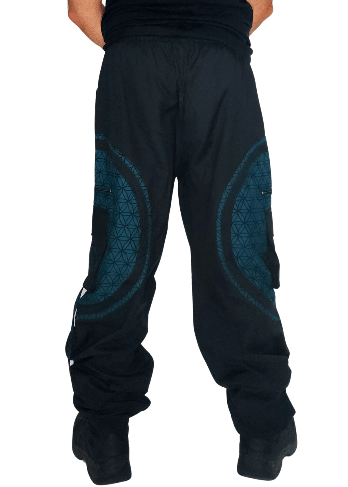  Flow Pants - Blue Flower of Life 