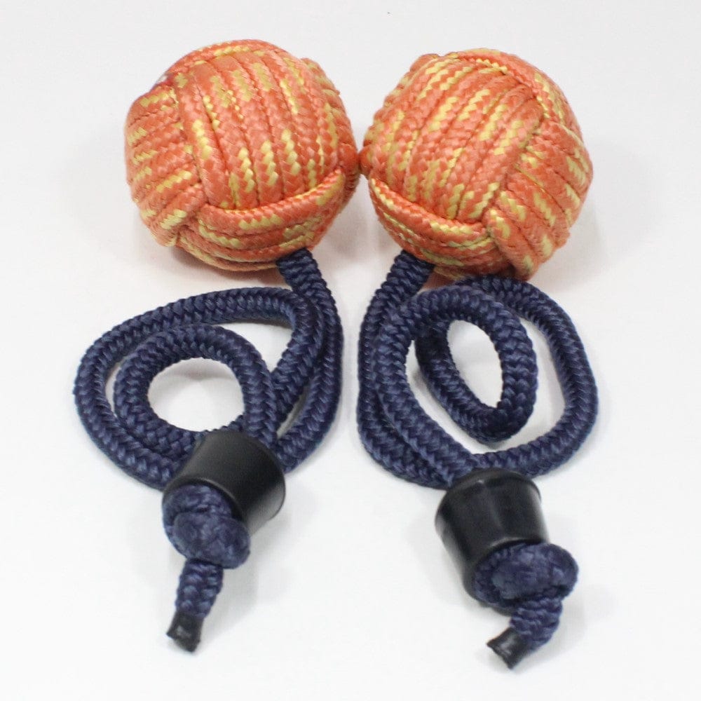 Ultra Poi Ropes Wolf Poi 85mm Handmade Monkey Fist Contact Poi