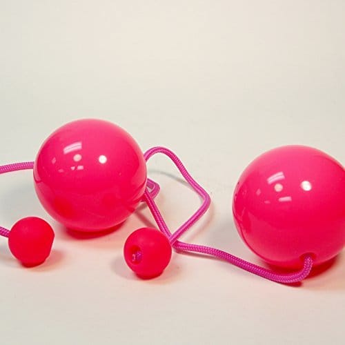  Play Pair of Contact GIGA Poi with 100mm Stage Ball 