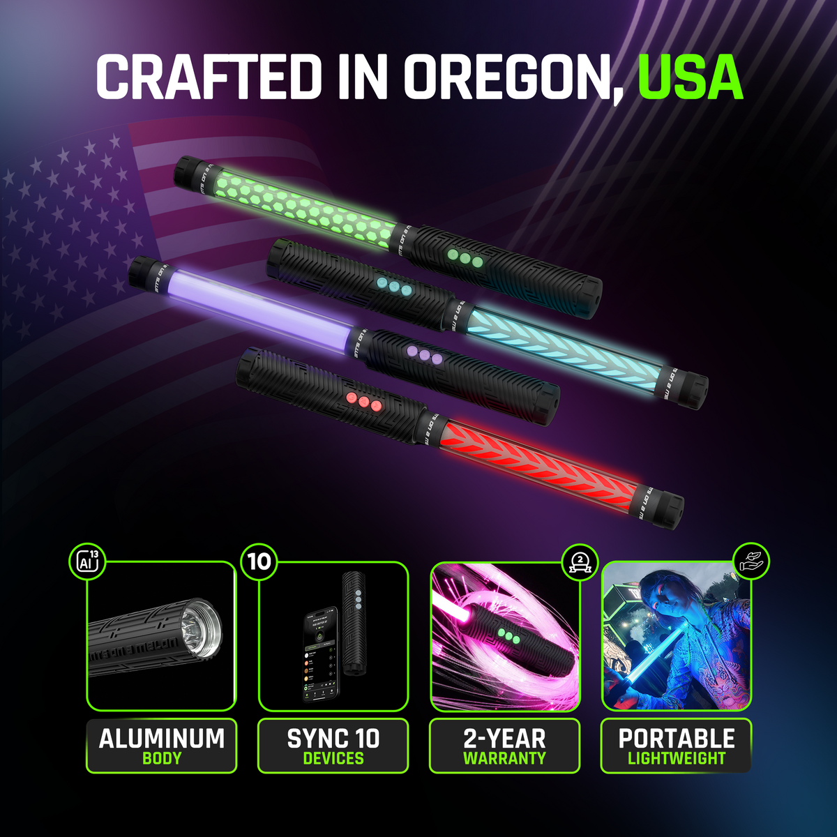 RGB Critter BT Flashlight