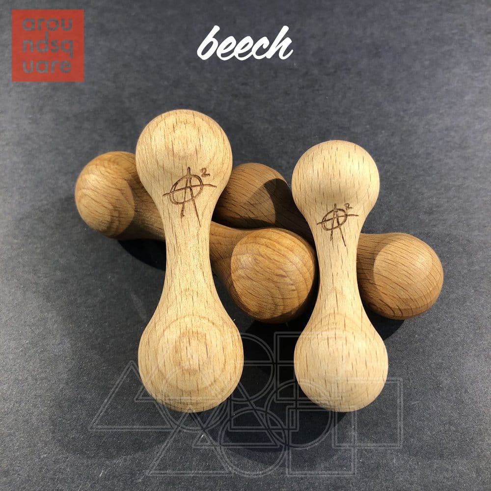  AroundSquare Wooden Knucklebone Skill Toy- Begleri - 