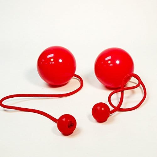  Play Pair of Contact Poi Pro with 80mm Stage Ball 