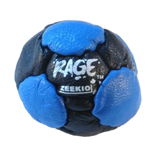  Zeekio -The Rage- 14 Panel Genuine Leather Footbag - Hacky Sack 