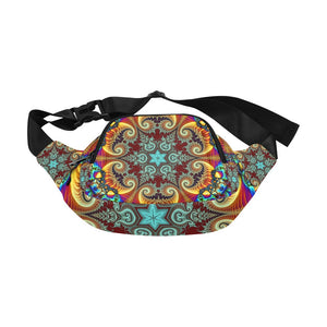 Ultimate Festival Fanny Pack Psychedelic Waist Travel Sling Bag for Men Women Unisex