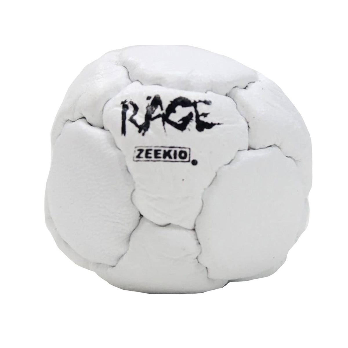  Zeekio -The Rage- 14 Panel Genuine Leather Footbag - Hacky Sack 
