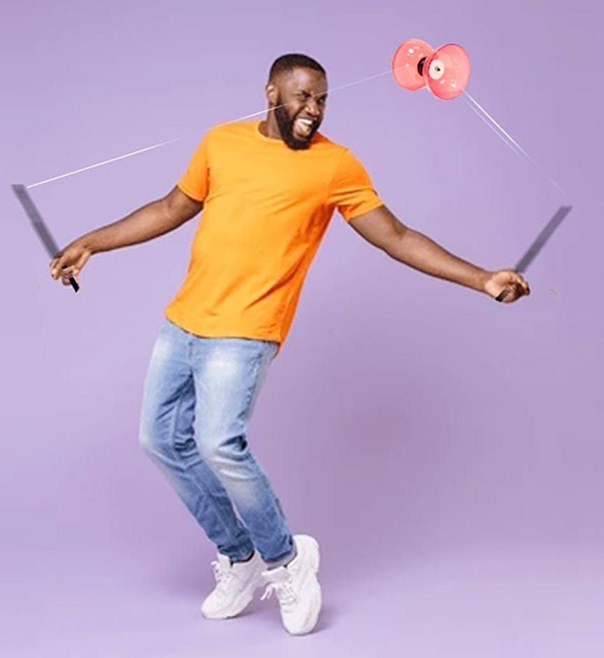  Zeekio Professional Juggling Kit - Including Juggling Clubs - Balls - Rings - Diabolo and Carry Bag 