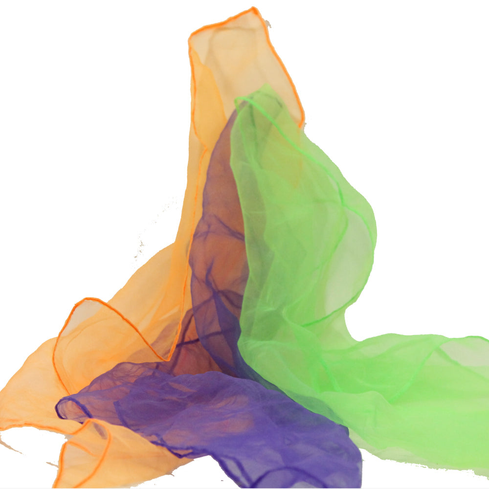  Zeekio Beginner Juggling Scarves Set of 3 