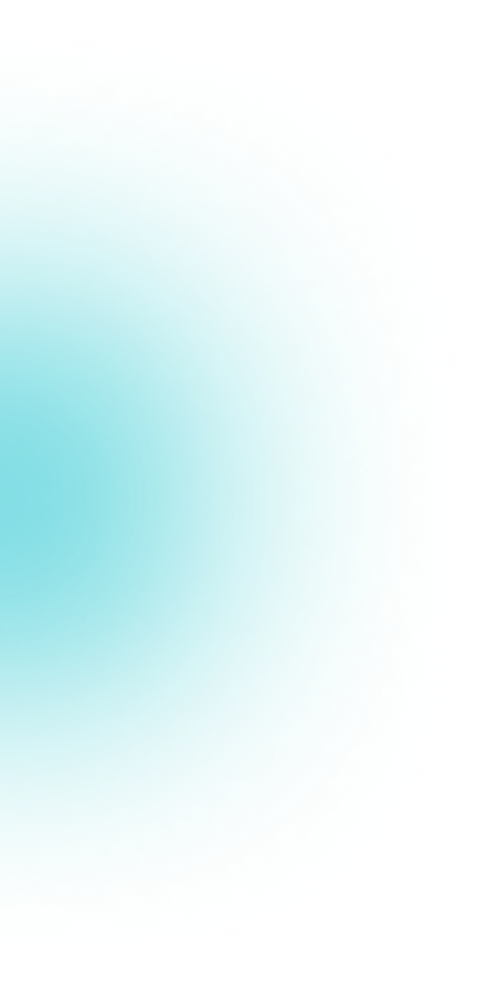 Cyan ellipse graphic.