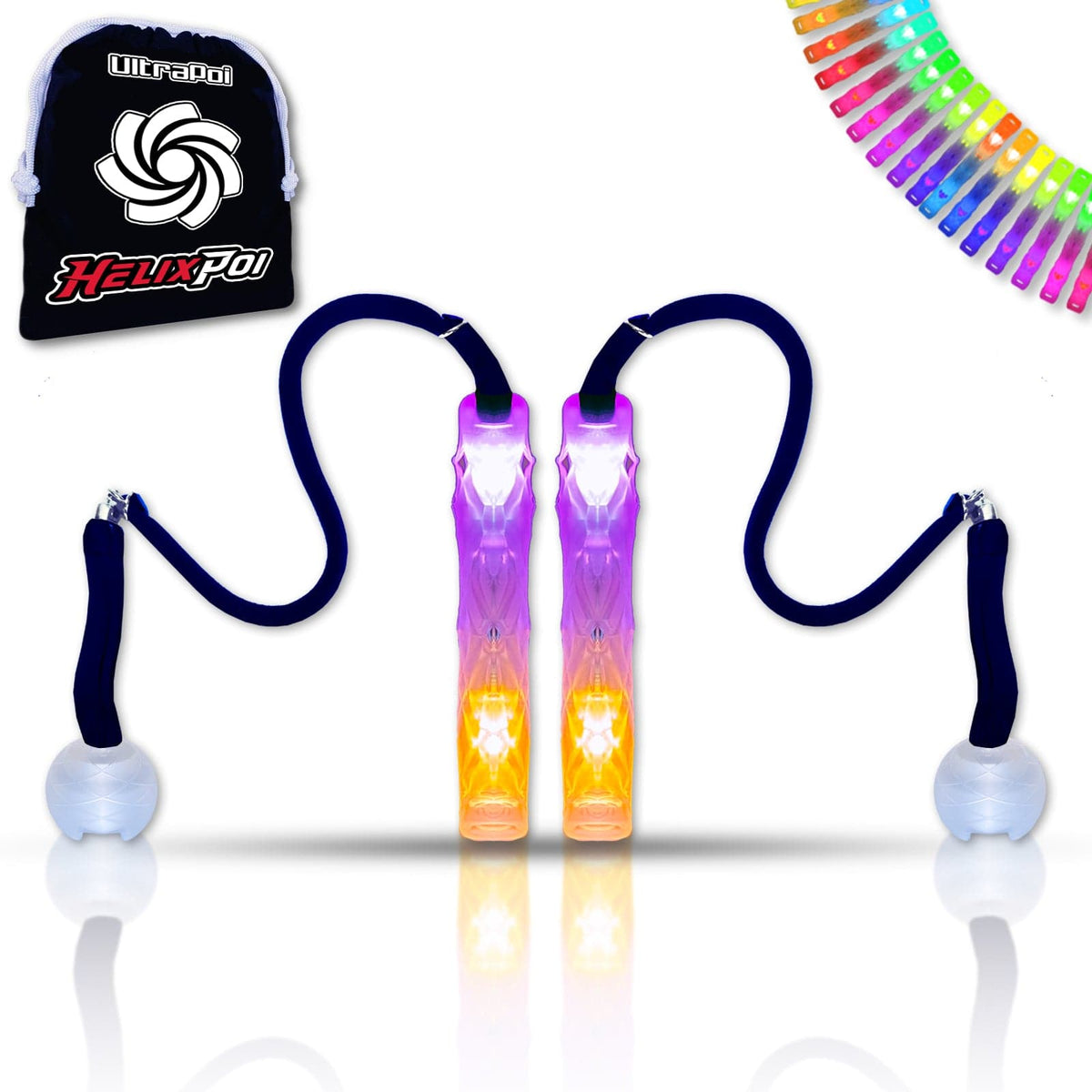 Buy LED Glow Stick Poi | Helix Poi | UltraPoi