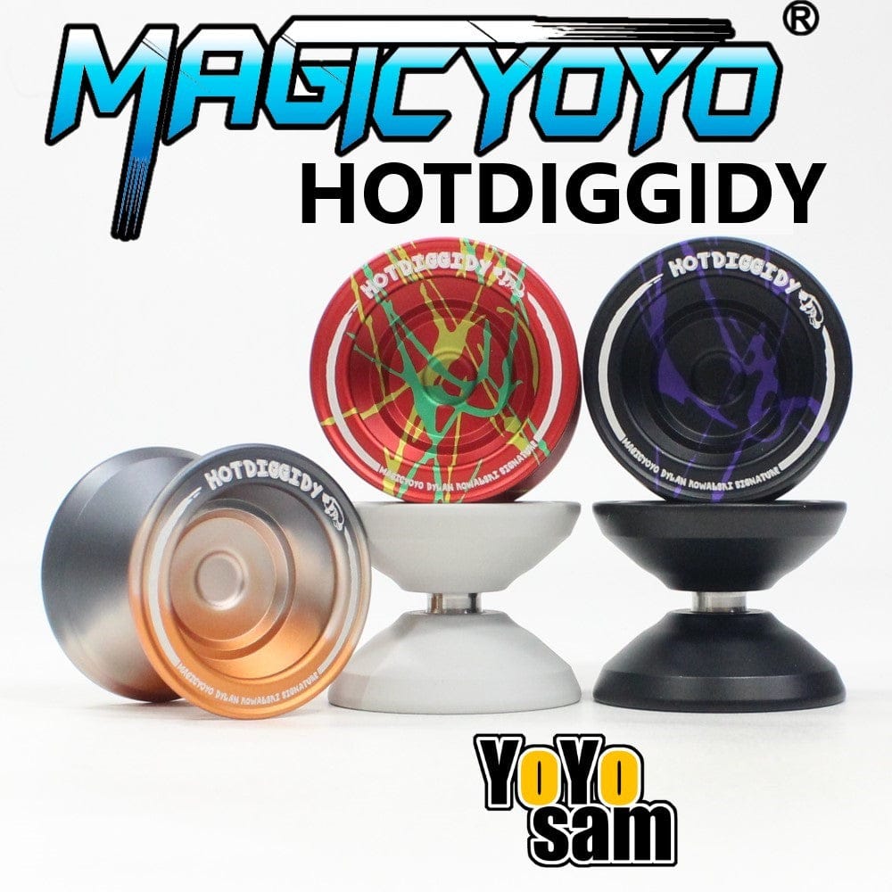  MAGICYOYO HOTDIGGIDY Yo-Yo - 6061 Aluminum - Dylan Kowalski Signature YoYo 