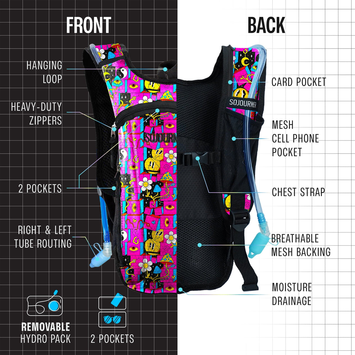  Hydration Pack Backpack (Small) 