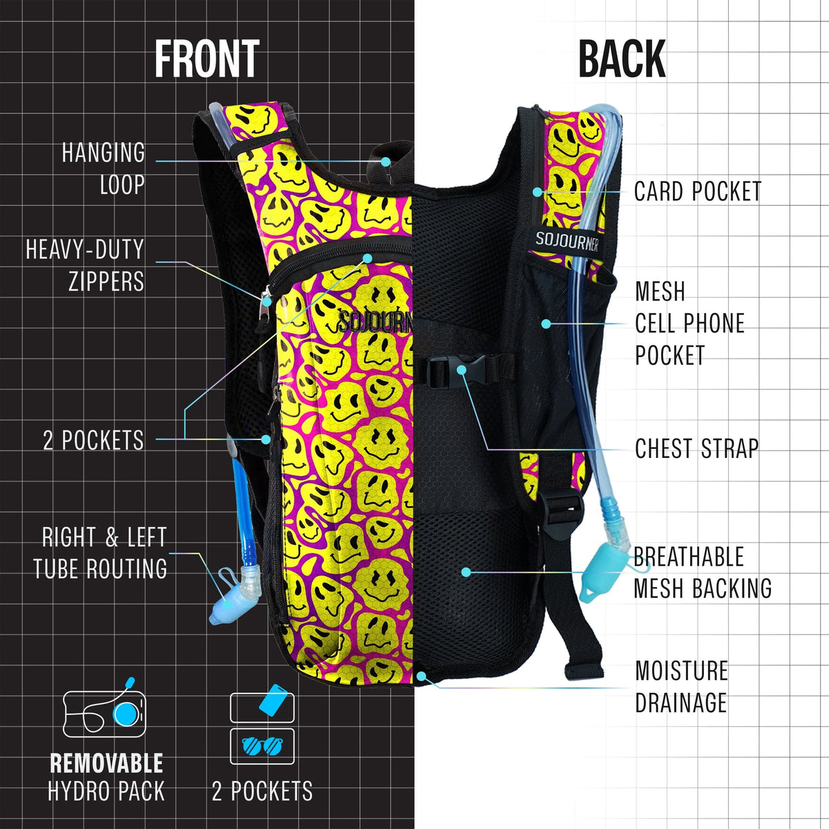  Hydration Pack Backpack (Small) 