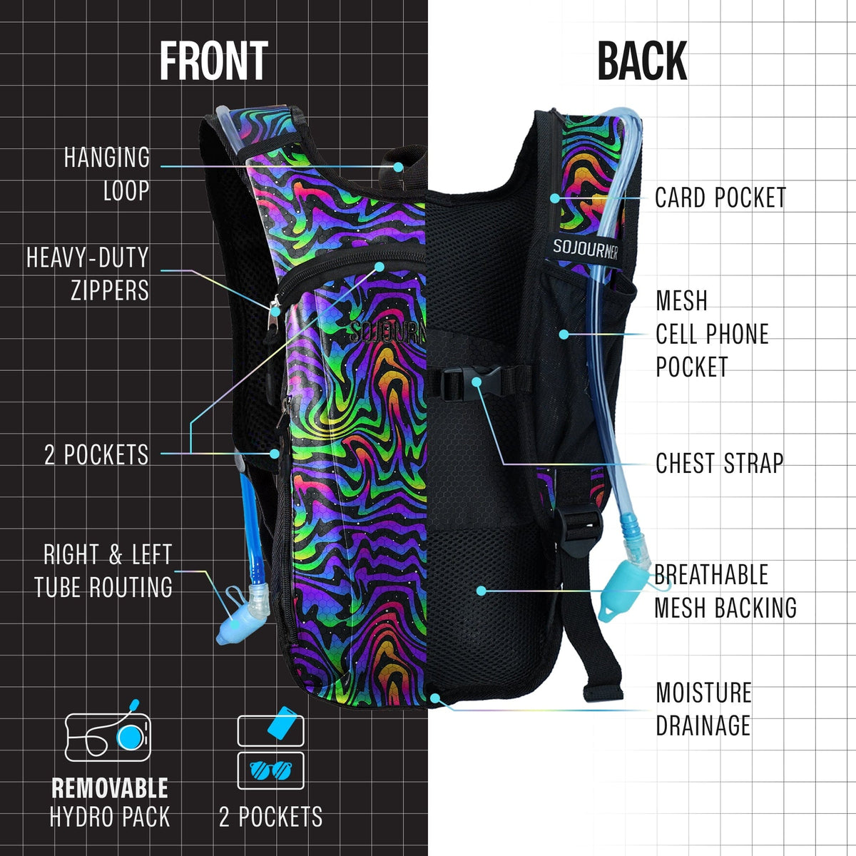 Hydration Pack Backpack (Small) 