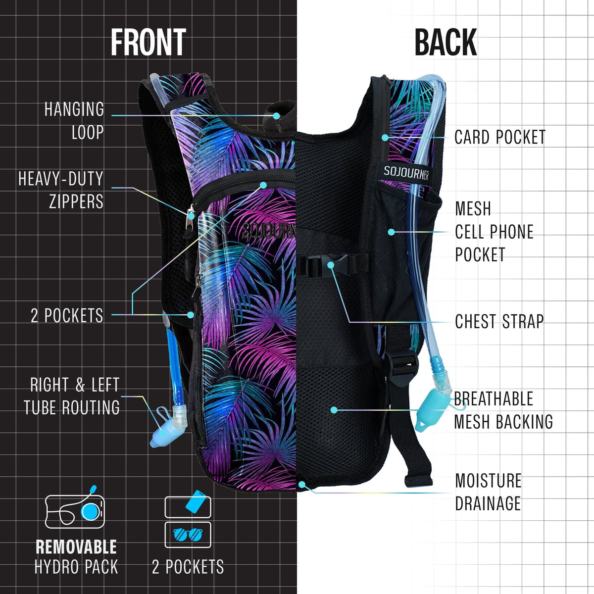  Hydration Pack Backpack (Small) 