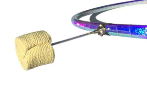 Reflective fire hula hoop and wick - LABELsushireflective1024