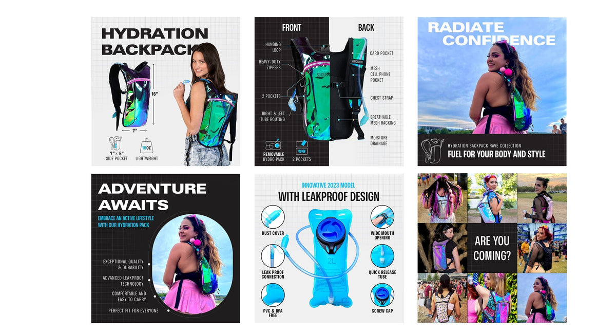  Hydration Pack Backpack (Small) 