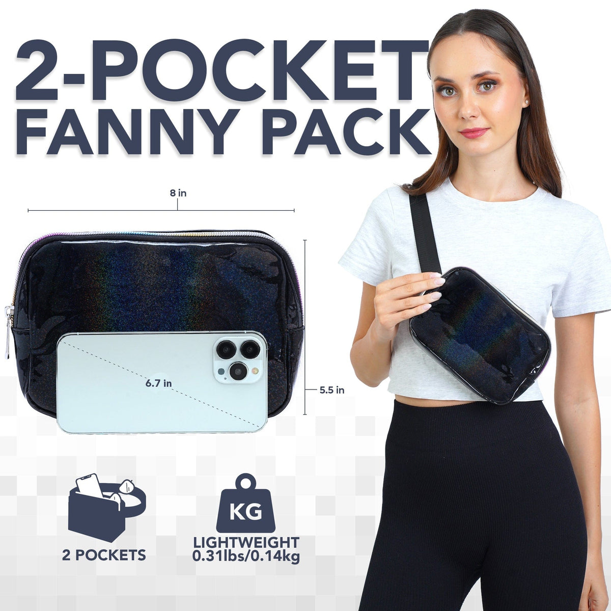  Fanny Pack (1 Pocket) 