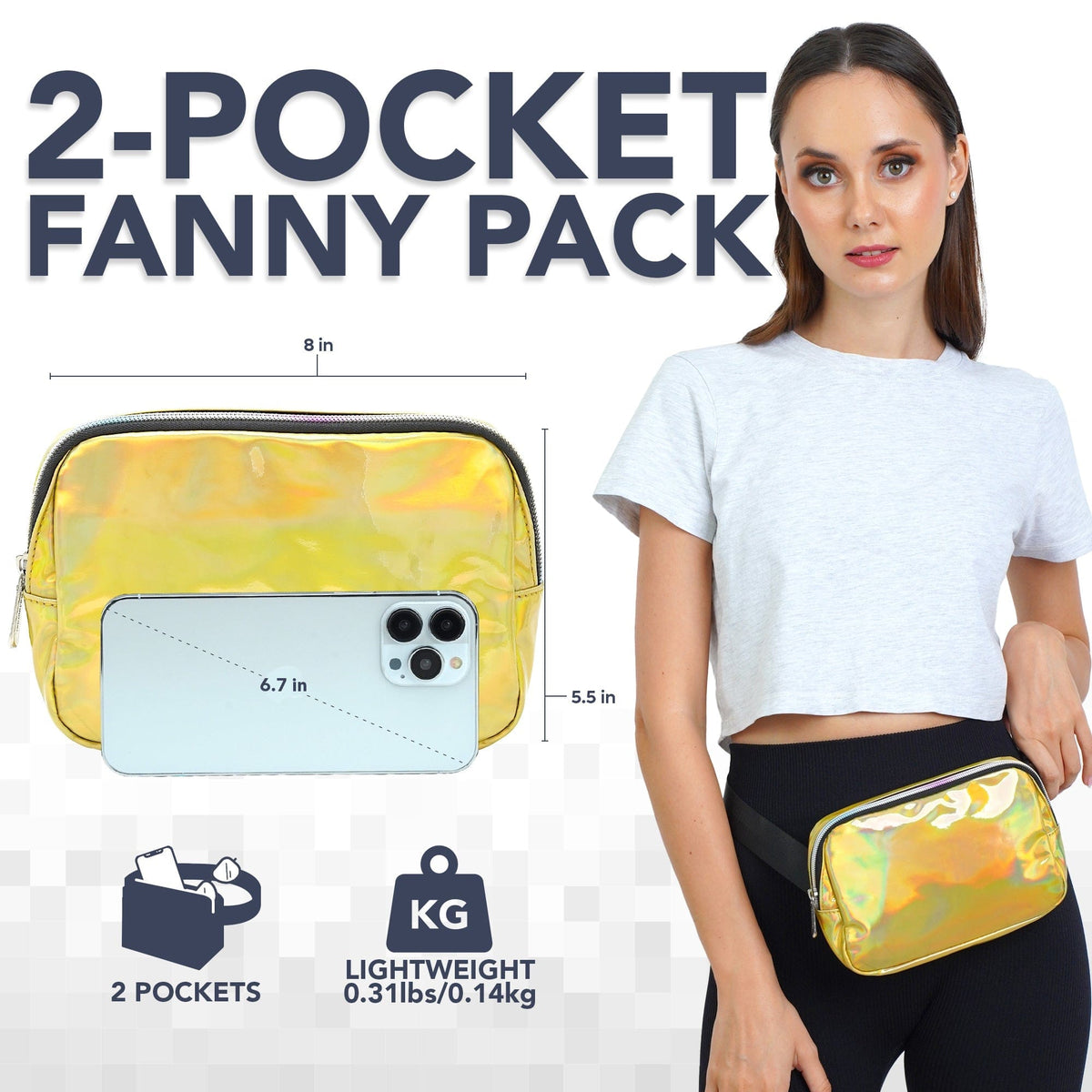  Fanny Pack (1 Pocket) 
