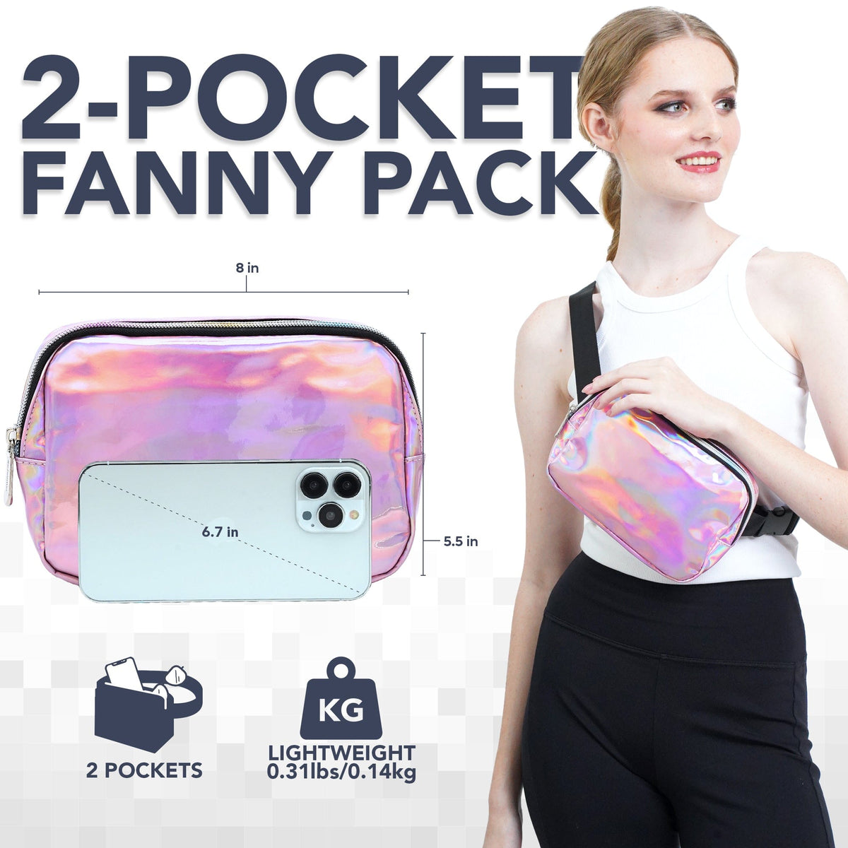  Fanny Pack (1 Pocket) 